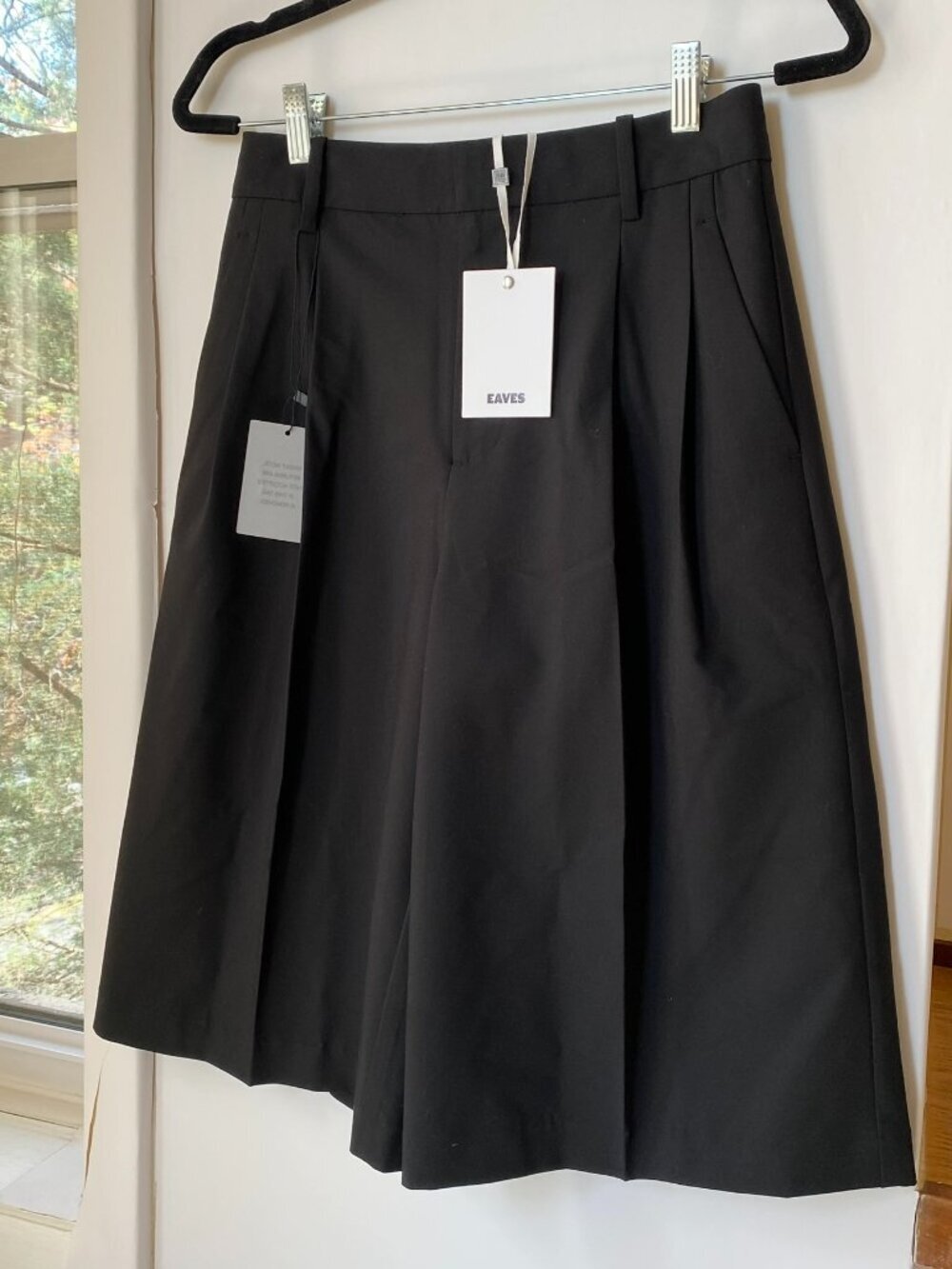 NWT Eaves Colby Long Short Black XXS - Picture 5 of 13
